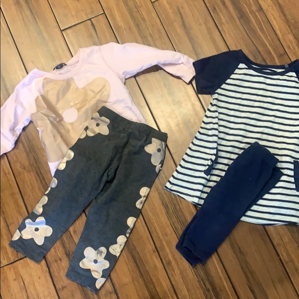 2 sets of play wear 2t